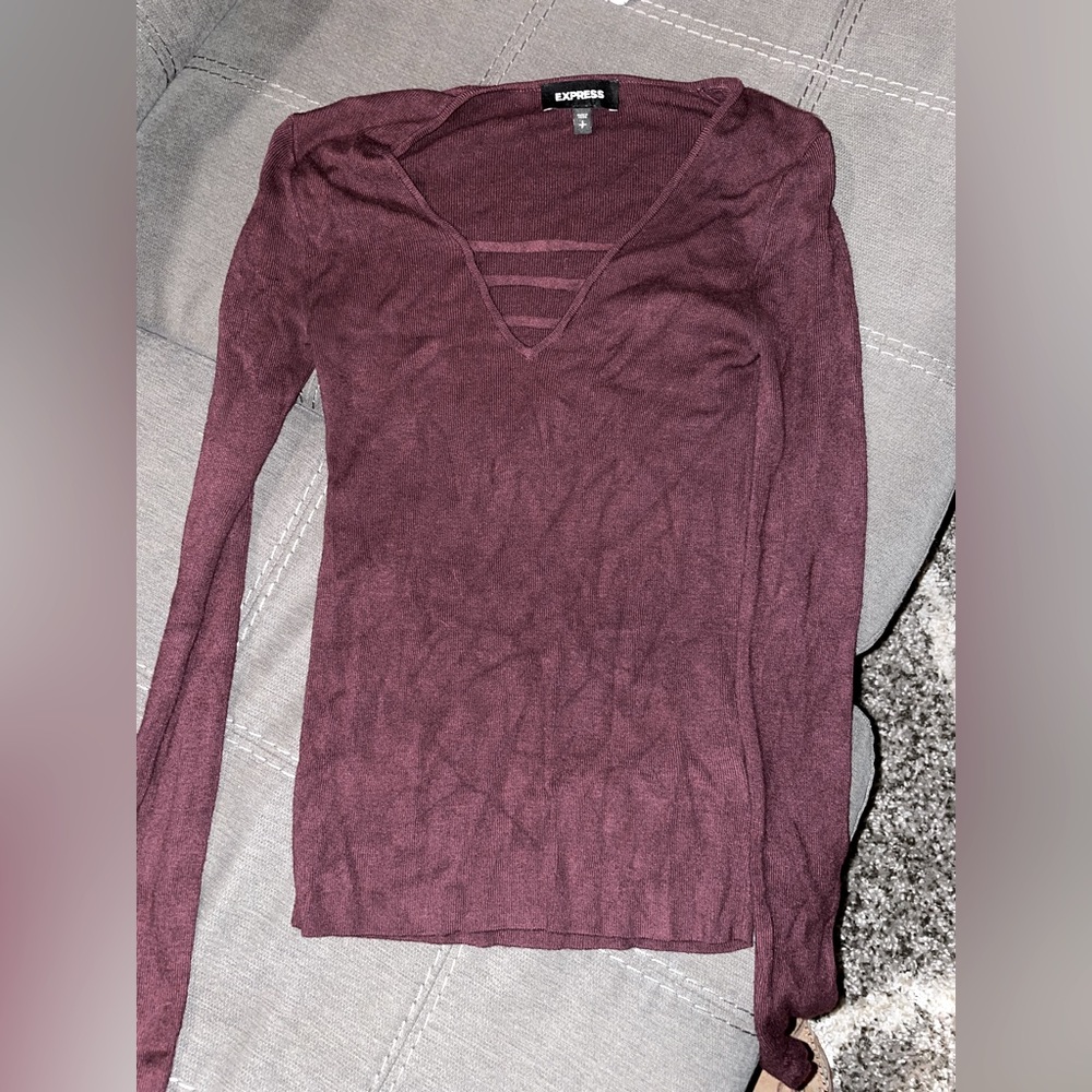 Express Cut Out Sweater